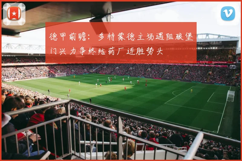 德甲前瞻：多特蒙德主场遇阻狼堡门兴力争终结药厂连胜势头