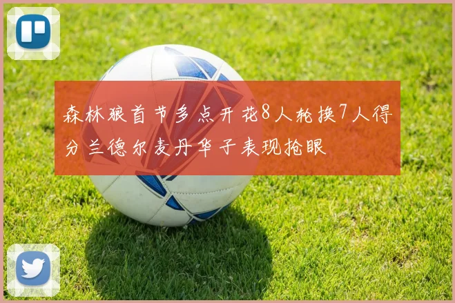 森林狼首节多点开花8人轮换7人得分兰德尔麦丹华子表现抢眼